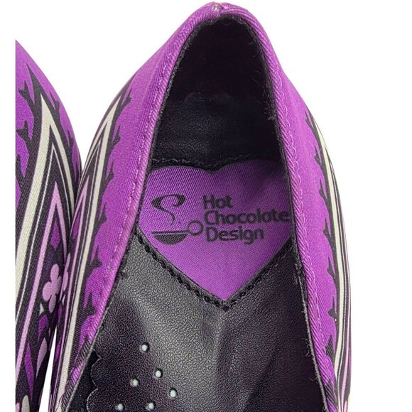 Women's - Hot Chocolate Design Chocolaticas Mid Heels Gothic Pumps, Size 35 (US - Picture 8 of 11
